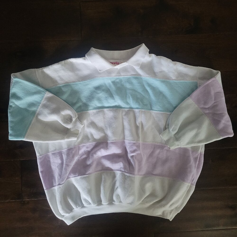 Vintage Sweatshirt 80s Era Womens Sweater Size S
